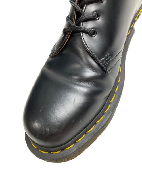 Dr.Martens（ドクターマーチン）Dr.Martens (ドクターマーチン) 3ホールレザーシューズ ブラック サイズ:UK8の古着・服飾アイテム