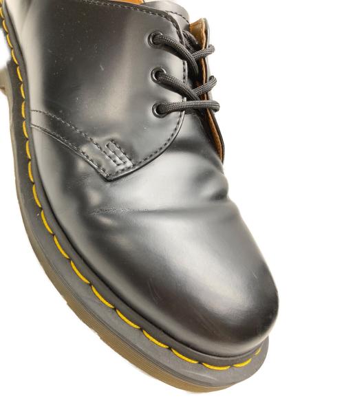 Dr.Martens（ドクターマーチン）Dr.Martens (ドクターマーチン) 3ホールレザーシューズ ブラック サイズ:UK8の古着・服飾アイテム