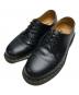 Dr.Martens（ドクターマーチン）の古着「3ホールレザーシューズ」｜ブラック