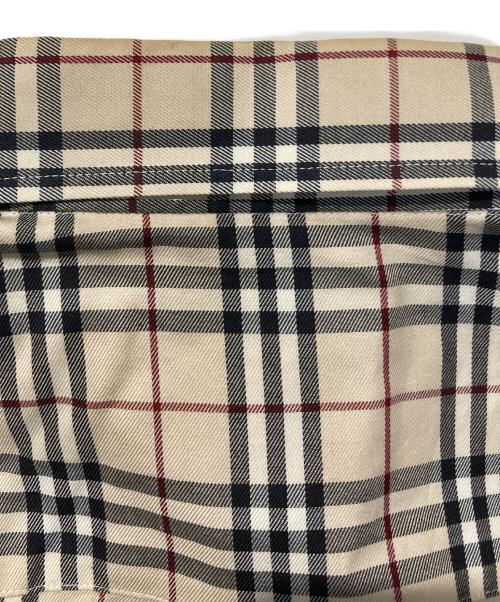 BURBERRY LONDON（バーバリーロンドン）BURBERRY LONDON (バーバリーロンドン) ノバチェックシャツ ベージュ サイズ:Mの古着・服飾アイテム