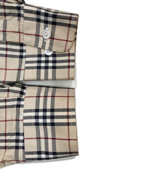 BURBERRY LONDON（バーバリーロンドン）BURBERRY LONDON (バーバリーロンドン) ノバチェックシャツ ベージュ サイズ:Mの古着・服飾アイテム