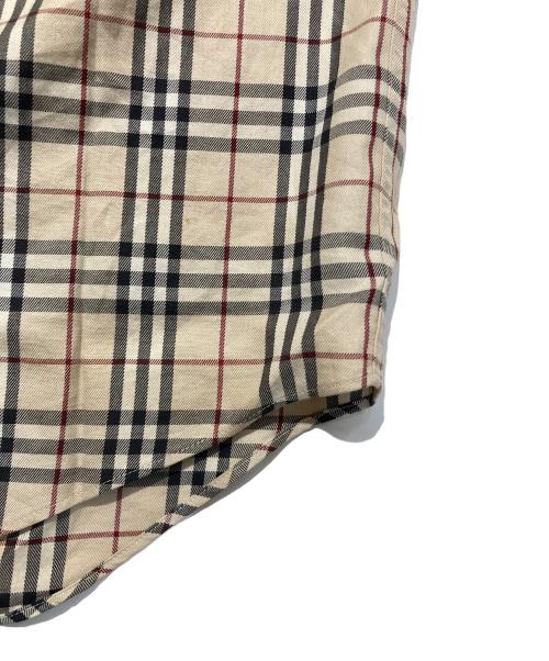 BURBERRY LONDON（バーバリーロンドン）BURBERRY LONDON (バーバリーロンドン) ノバチェックシャツ ベージュ サイズ:Mの古着・服飾アイテム