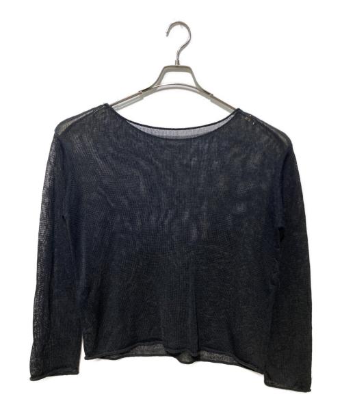 Plage（プラージュ）Plage (プラージュ) Li/Ny simple プルオーバー ブラック サイズ:FREEの古着・服飾アイテム