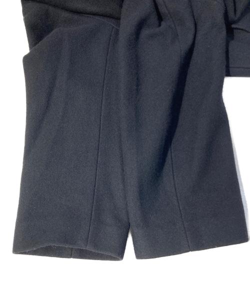 heliopole（エリオポール）heliopole (エリオポール) WOOL STAND COLLAR BLOUSON ブラック サイズ:SIZE38の古着・服飾アイテム