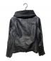 KATHARINE HAMNETT (キャサリンハムネット) レザージャケット ブラック サイズ:M：10000円