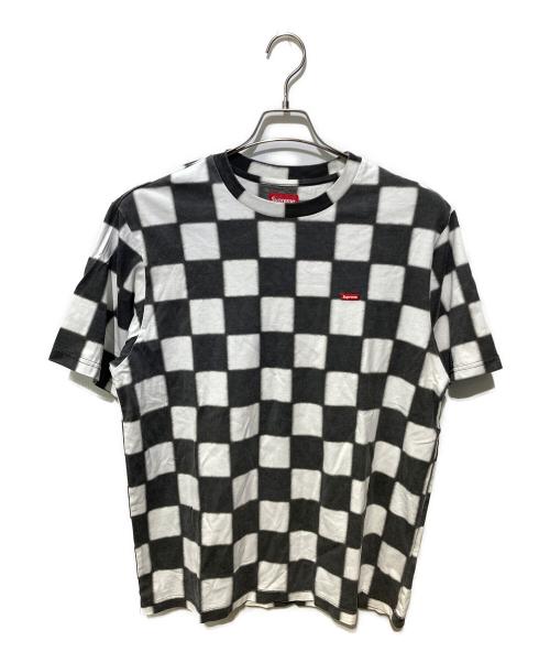 SUPREME（シュプリーム）SUPREME (シュプリーム) Small Box Tee Checkerboard ホワイト×ブラック サイズ:Mの古着・服飾アイテム