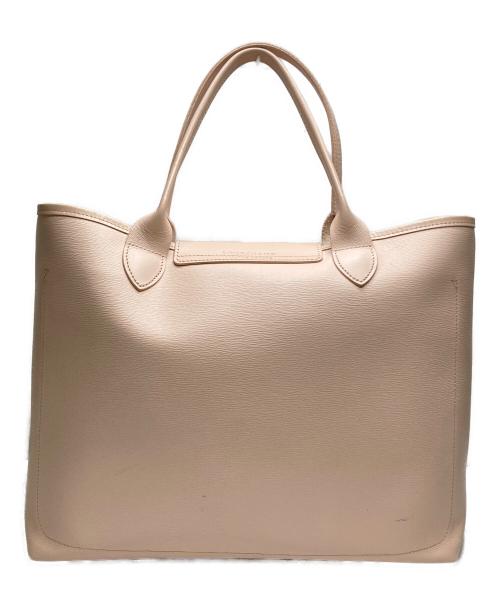 LONGCHAMP（ロンシャン）LONGCHAMP (ロンシャン) レザートートバッグ ピンクの古着・服飾アイテム