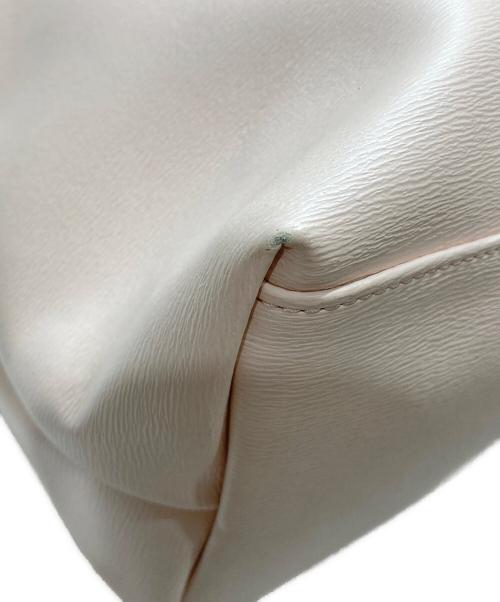 LONGCHAMP（ロンシャン）LONGCHAMP (ロンシャン) レザートートバッグ ピンクの古着・服飾アイテム