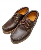 Timberlandティンバーランド）の古着「AUTHENTICS 3EYE CLASSIC LUGデッキシューズ」｜ブラウン
