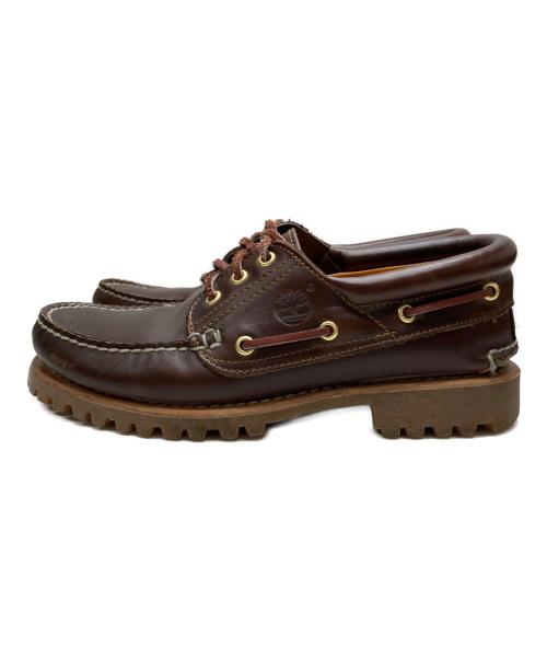 Timberland（ティンバーランド）Timberland (ティンバーランド) AUTHENTICS 3EYE CLASSIC LUGデッキシューズ ブラウン サイズ:26の古着・服飾アイテム