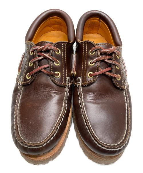 Timberland（ティンバーランド）Timberland (ティンバーランド) AUTHENTICS 3EYE CLASSIC LUGデッキシューズ ブラウン サイズ:26の古着・服飾アイテム