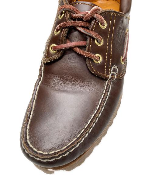Timberland（ティンバーランド）Timberland (ティンバーランド) AUTHENTICS 3EYE CLASSIC LUGデッキシューズ ブラウン サイズ:26の古着・服飾アイテム