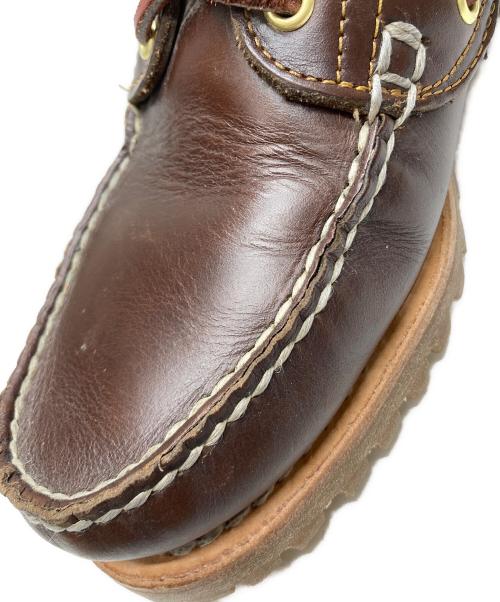 Timberland（ティンバーランド）Timberland (ティンバーランド) AUTHENTICS 3EYE CLASSIC LUGデッキシューズ ブラウン サイズ:26の古着・服飾アイテム
