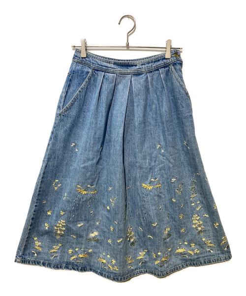 franche lippee（フランシュリッペ）franche lippee (フランシュリッペ) デニムスカート インディゴ サイズ:Mの古着・服飾アイテム