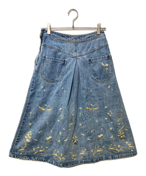 franche lippee（フランシュリッペ）franche lippee (フランシュリッペ) デニムスカート インディゴ サイズ:Mの古着・服飾アイテム