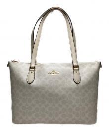 COACH（コーチ）の古着「ギャラリートートバッグ」｜ベージュ