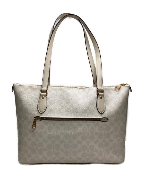 COACH（コーチ）COACH (コーチ) ギャラリートートバッグ ベージュの古着・服飾アイテム