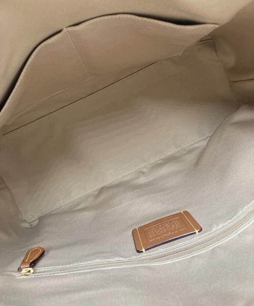 COACH（コーチ）COACH (コーチ) ギャラリートートバッグ ベージュの古着・服飾アイテム