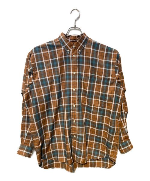 DAIWA PIER39（ダイワ ピア39）DAIWA PIER39 (ダイワ ピア39) TECH BUTTON DOWN SHIRTS L/S ブラウン サイズ:Mの古着・服飾アイテム