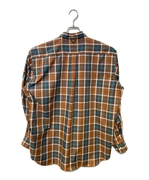 DAIWA PIER39（ダイワ ピア39）DAIWA PIER39 (ダイワ ピア39) TECH BUTTON DOWN SHIRTS L/S ブラウン サイズ:Mの古着・服飾アイテム