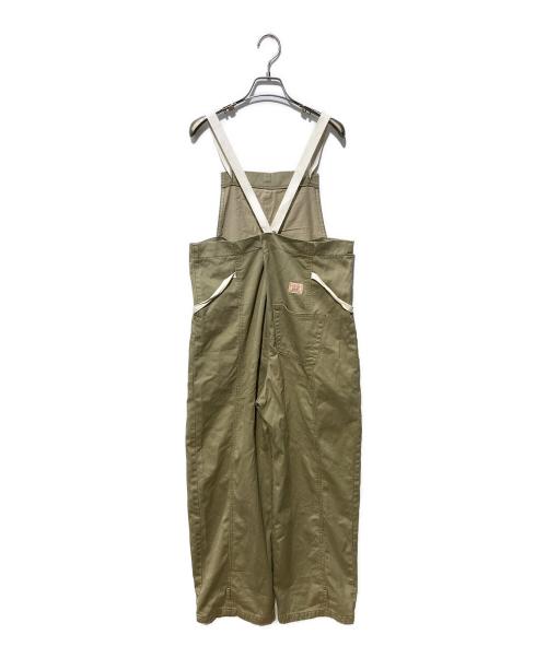 Something（サムシング）Something (サムシング) 別注Vintage Euro Overall ベージュ サイズ:FREEの古着・服飾アイテム