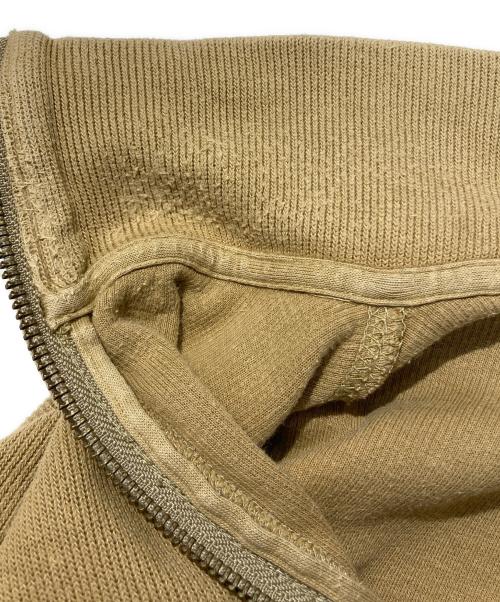 POLO RALPH LAUREN（ポロ・ラルフローレン）POLO RALPH LAUREN (ポロ・ラルフローレン) ハーフジップカットソー ベージュ サイズ:XLの古着・服飾アイテム