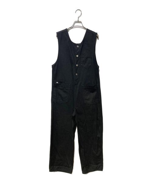 Something（サムシング）Something (サムシング) FREAK'S STORE (フリークスストア) サロペット ブラック サイズ:Sの古着・服飾アイテム