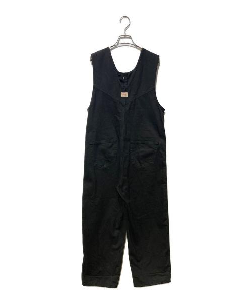 Something（サムシング）Something (サムシング) FREAK'S STORE (フリークスストア) サロペット ブラック サイズ:Sの古着・服飾アイテム