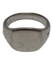 TOM WOOD（トムウッド）の古着「Mini Signet Cusshion Ring」｜シルバー