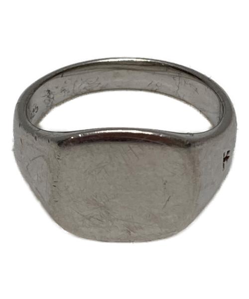 TOM WOOD（トムウッド）TOM WOOD (トムウッド) Mini Signet Cusshion Ring シルバー サイズ:表記無しの古着・服飾アイテム