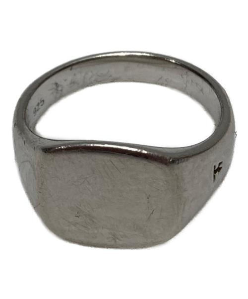 TOM WOOD（トムウッド）TOM WOOD (トムウッド) Mini Signet Cusshion Ring シルバー サイズ:表記無しの古着・服飾アイテム