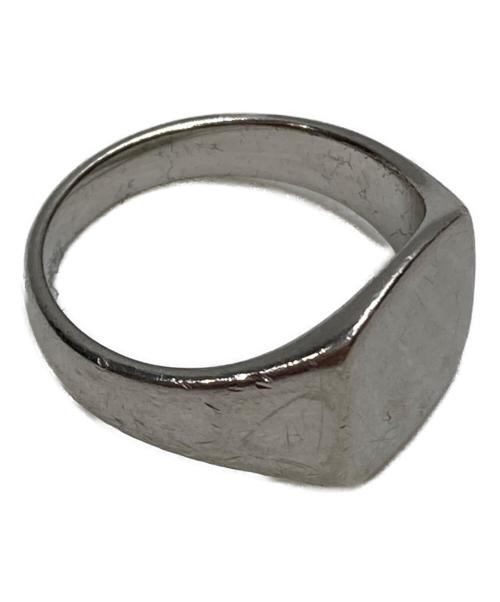 TOM WOOD（トムウッド）TOM WOOD (トムウッド) Mini Signet Cusshion Ring シルバー サイズ:表記無しの古着・服飾アイテム