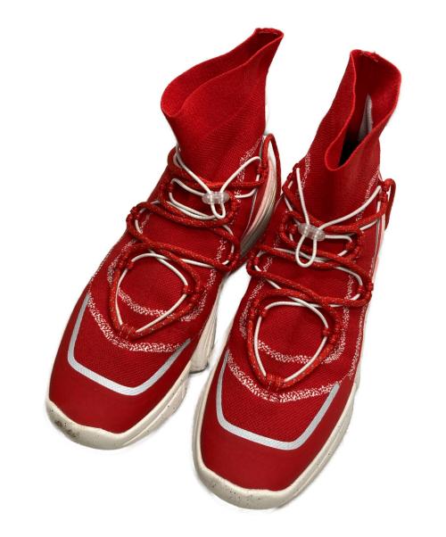 KENZO（ケンゾー）KENZO (ケンゾー) ソックススニーカー レッド サイズ:SIZE 41の古着・服飾アイテム