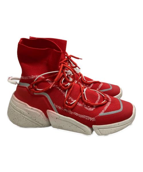 KENZO（ケンゾー）KENZO (ケンゾー) ソックススニーカー レッド サイズ:SIZE 41の古着・服飾アイテム