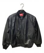 DIESELディーゼル）の古着「ラムレザージャケット L-KHAT」｜ブラック