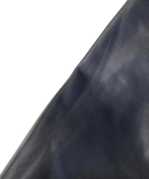 DIESEL（ディーゼル）DIESEL (ディーゼル) ラムレザージャケット L-KHAT ブラック サイズ:SIZE 46の古着・服飾アイテム
