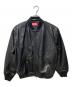 DIESEL（ディーゼル）の古着「ラムレザージャケット L-KHAT」｜ブラック
