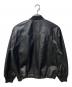 DIESEL (ディーゼル) ラムレザージャケット L-KHAT ブラック サイズ:SIZE 46：40000円