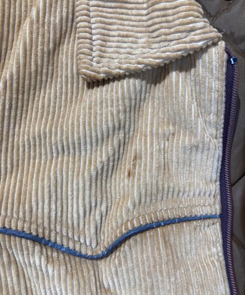 WEATHERCASTER（ウェザーキャスター）WEATHERCASTER (ウェザーキャスター) ジャケット ベージュ サイズ:SIZE 38の古着・服飾アイテム