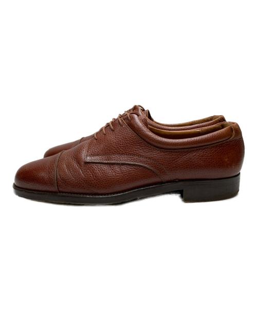 JOHNSTON&MURPHY（ジョンストン＆マーフィー）JOHNSTON&MURPHY (ジョンストン＆マーフィー) ストレートチップシューズ ブラウン サイズ:SIZE 25の古着・服飾アイテム