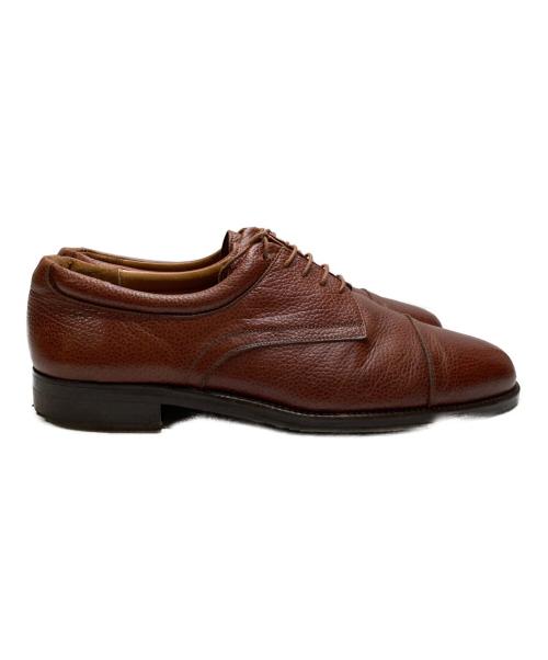 JOHNSTON&MURPHY（ジョンストン＆マーフィー）JOHNSTON&MURPHY (ジョンストン＆マーフィー) ストレートチップシューズ ブラウン サイズ:SIZE 25の古着・服飾アイテム