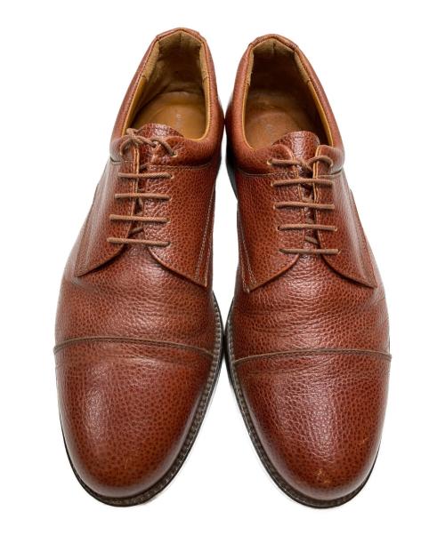 JOHNSTON&MURPHY（ジョンストン＆マーフィー）JOHNSTON&MURPHY (ジョンストン＆マーフィー) ストレートチップシューズ ブラウン サイズ:SIZE 25の古着・服飾アイテム