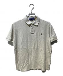 POLO RALPH LAUREN（ポロ・ラルフローレン）の古着「半袖ポロシャツ」｜アイボリー