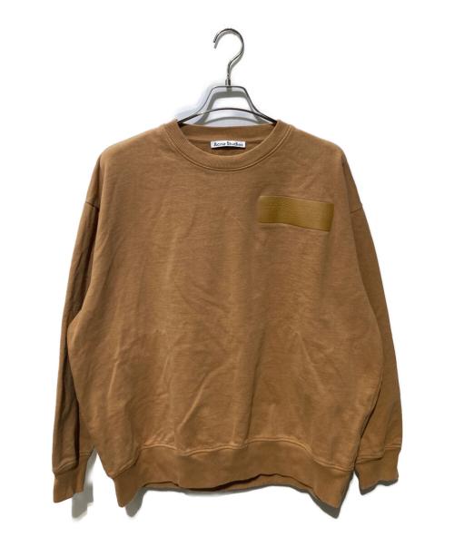 Acne studios（アクネ ストゥディオズ）Acne studios (アクネ ストゥディオズ) Tan Dizonord Edition スウェット ブラウン サイズ:XXLの古着・服飾アイテム