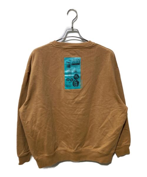 Acne studios（アクネ ストゥディオズ）Acne studios (アクネ ストゥディオズ) Tan Dizonord Edition スウェット ブラウン サイズ:XXLの古着・服飾アイテム