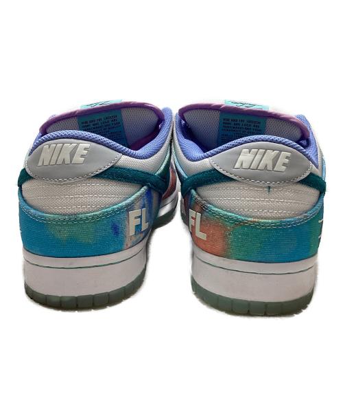 NIKE（ナイキ）NIKE (ナイキ) Futura (フューチュラ) SB Dunk Low White and Geode Teal サイズ:30㎝の古着・服飾アイテム