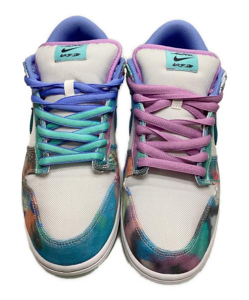 NIKE（ナイキ）NIKE (ナイキ) Futura (フューチュラ) SB Dunk Low White and Geode Teal サイズ:30㎝の古着・服飾アイテム