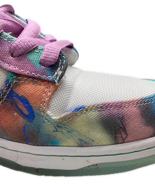 NIKE（ナイキ）NIKE (ナイキ) Futura (フューチュラ) SB Dunk Low White and Geode Teal サイズ:30㎝の古着・服飾アイテム