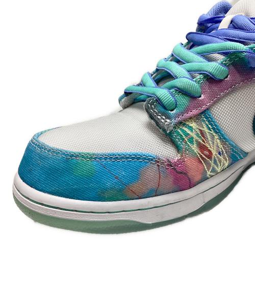 NIKE（ナイキ）NIKE (ナイキ) Futura (フューチュラ) SB Dunk Low White and Geode Teal サイズ:30㎝の古着・服飾アイテム