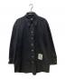 MM6 Maison Margiela（エムエムシックスメゾンマルジェラ）の古着「Button Up Shirts In Black」｜ブラック